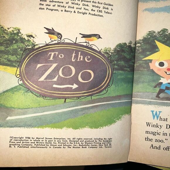 A Little Golden Book And A Television Book Of Farm Animals 1948-1986 Lot of 7 - Picture 8 of 8